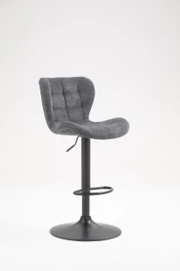 Второе фото. Стул барный ПОРШЕ серый