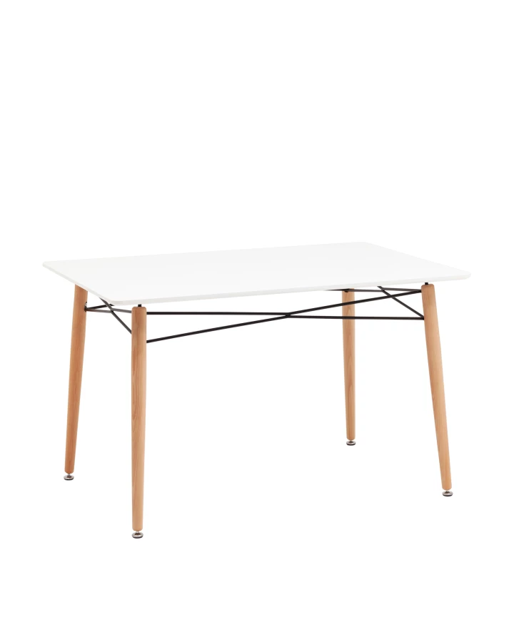 Стол Eames DSW Rectangle New 120*80 белый (изображение №1)