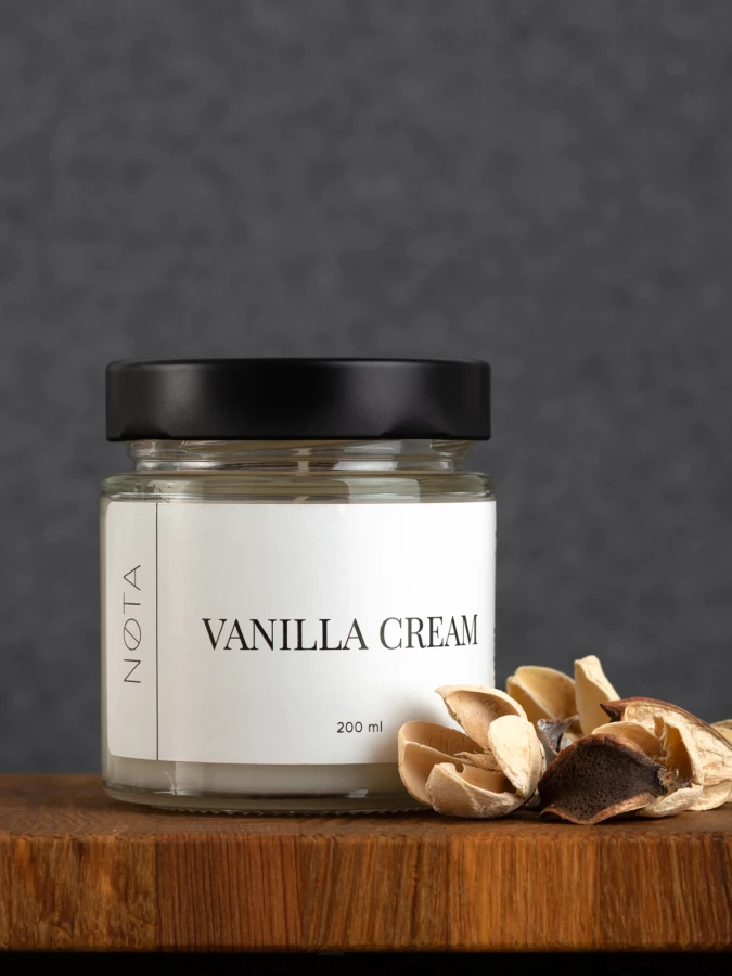 Свеча ароматическая Nota Vanilla cream (изображение №5)
