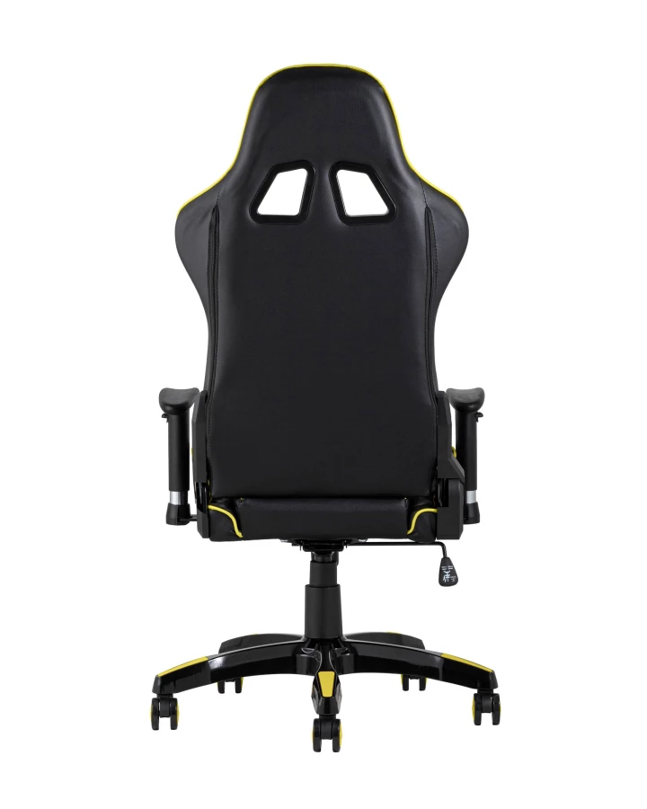 Кресло игровое TopChairs Corvette желтое (изображение №5)