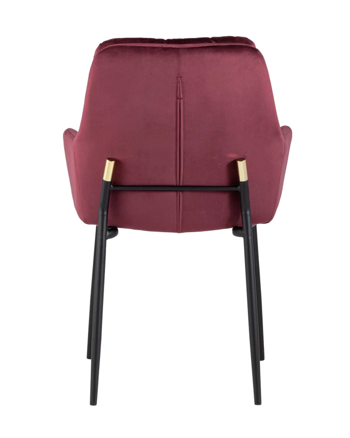 Кресло Саманта велюр бордовый (изображение №5)