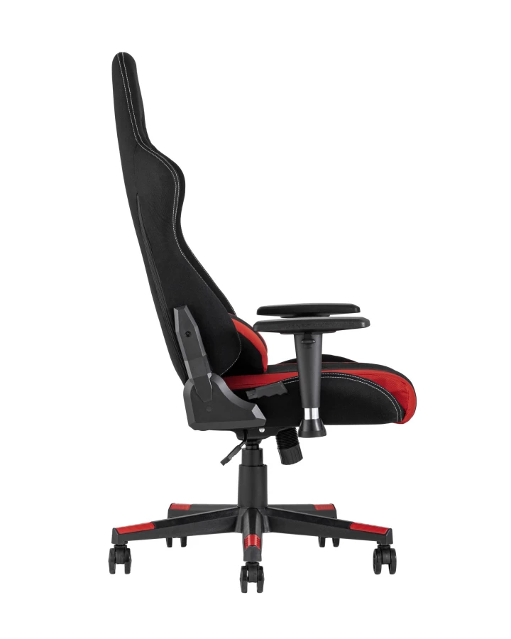 Кресло игровое TopChairs Maybach черно-красное (изображение №3)