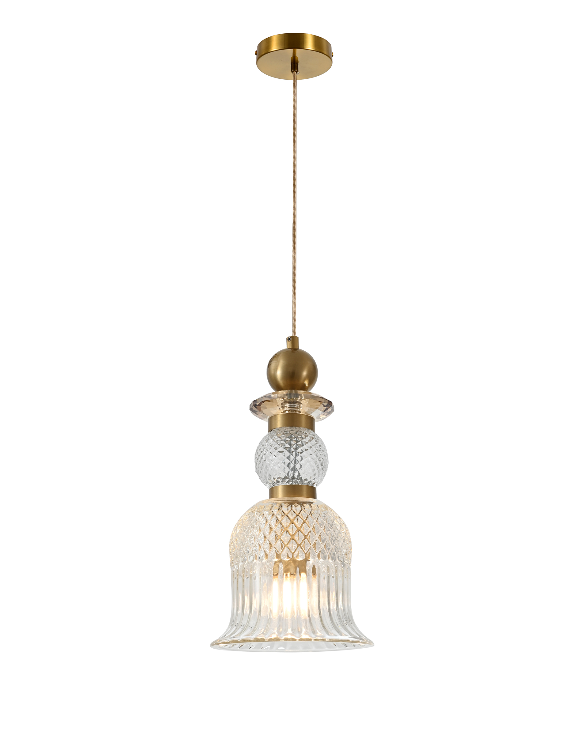 Светильник подвесной Moderli V10905-P Glassy