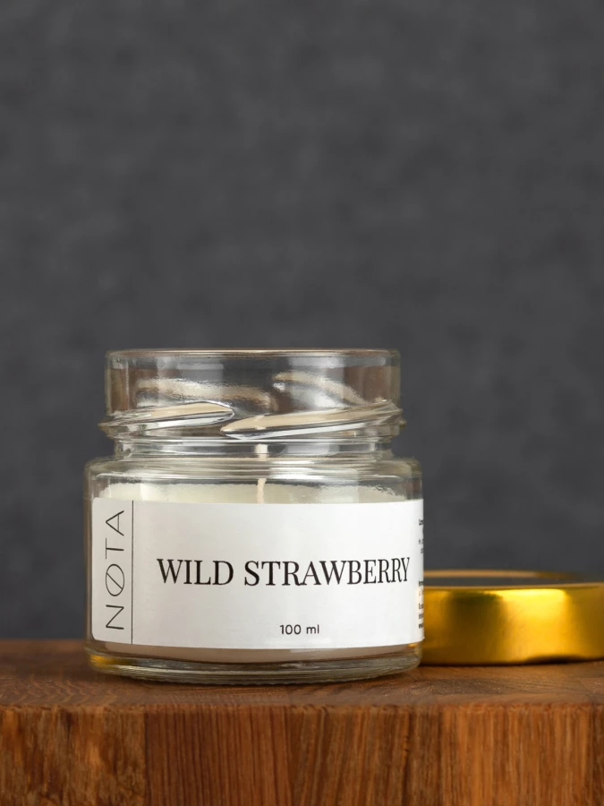 Свеча ароматическая Nota Wild strawberry (изображение №4)