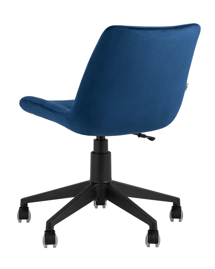 Кресло компьютерное Остин велюр синий (изображение №6)
