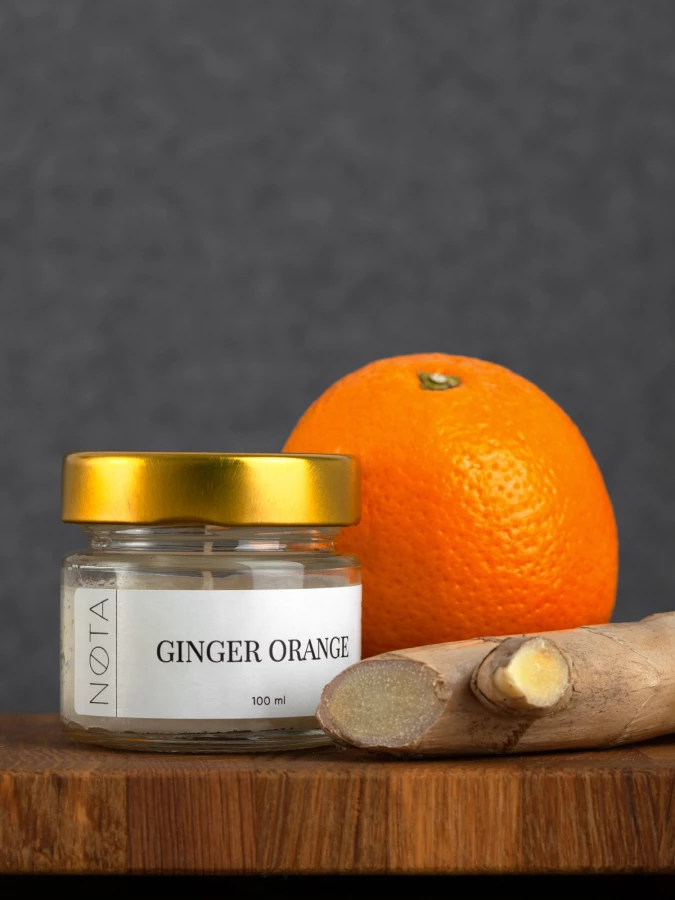Свеча ароматическая Nota Ginger orange (изображение №5)