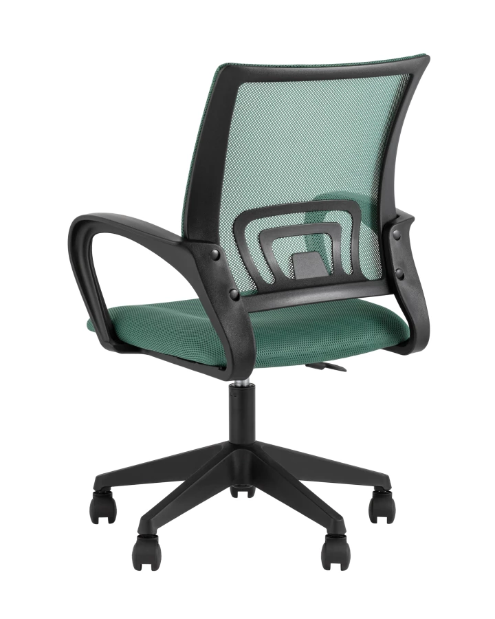Кресло офисное TopChairs ST-Basic сетка/ткань зеленый (изображение №6)