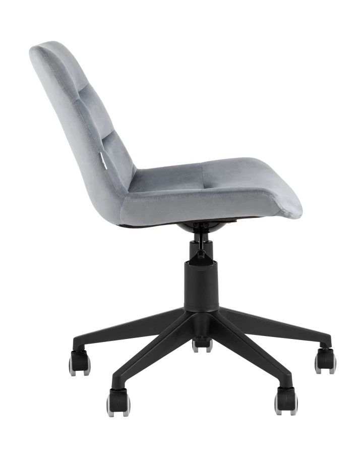 Кресло компьютерное Остин велюр серый (изображение №4)