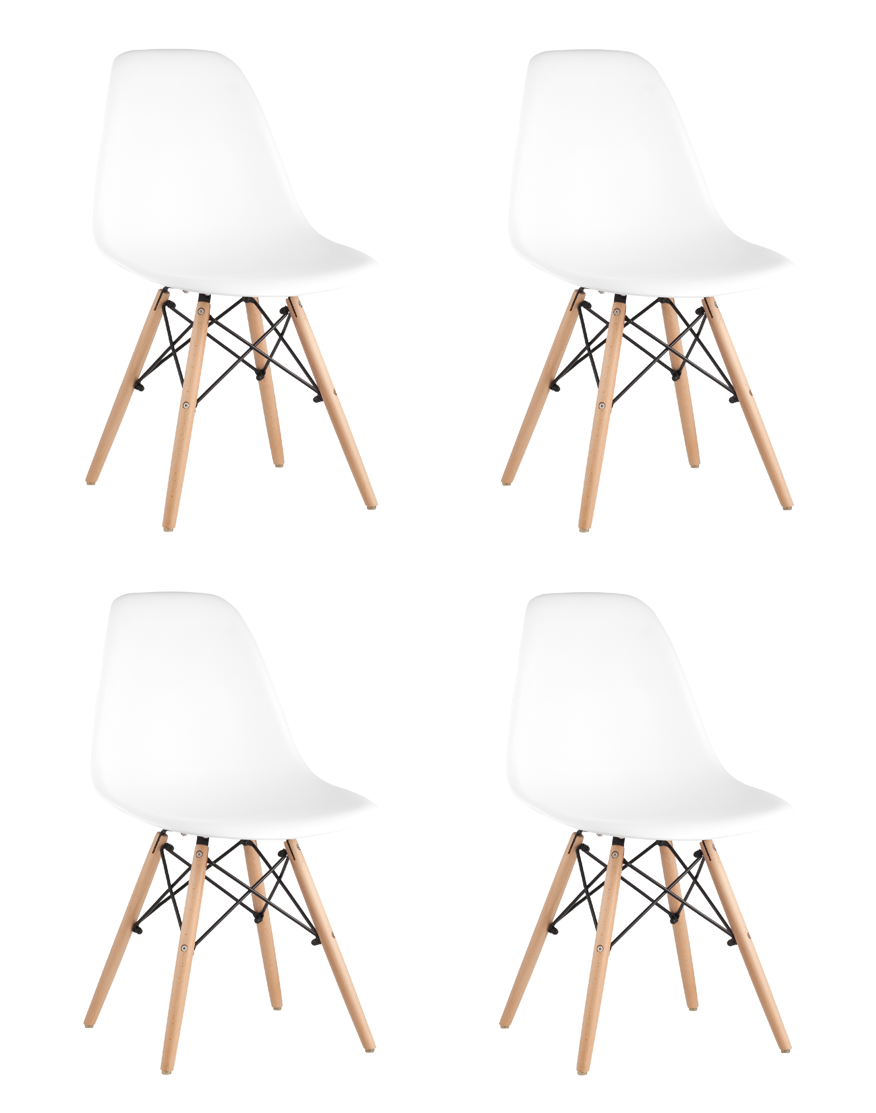 Стул Style DSW белый x4