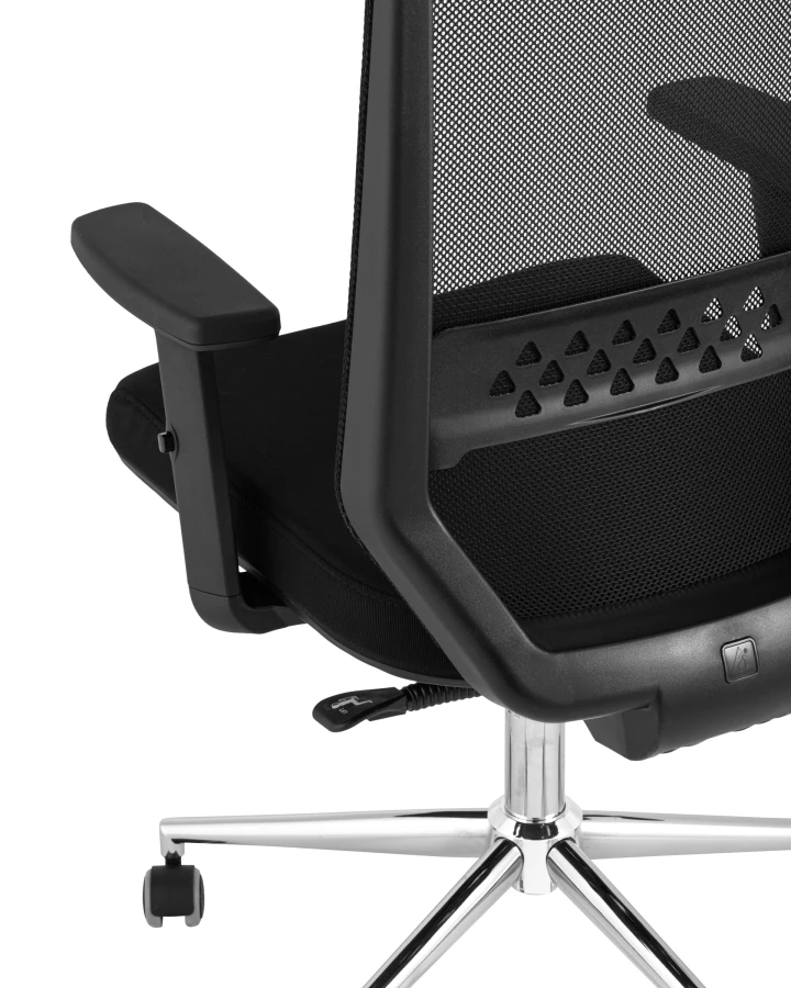 Кресло офисное TopChairs Names черный (изображение №6)