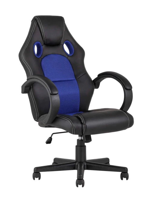 Кресло игровое TopChairs Renegade синее (изображение №1)