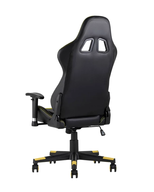 Кресло игровое TopChairs Cayenne желтое (изображение №6)