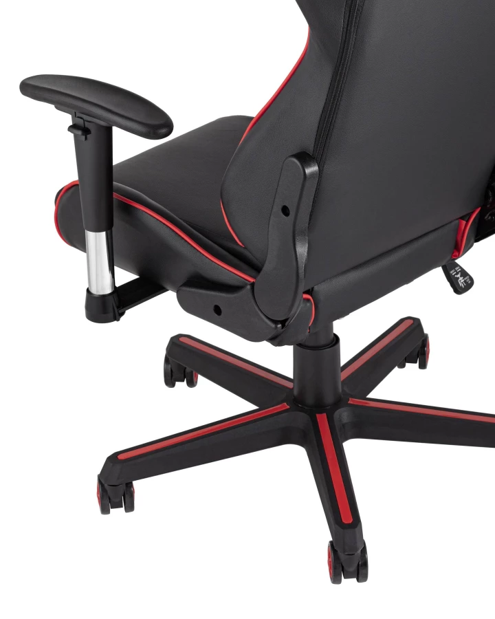 Кресло игровое TopChairs Racer черно-красное (изображение №5)
