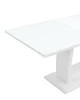 Стол обеденный Орлеан раскладной 140-170*80 глянцевый белый (изображение №5)