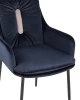 Кресло Саманта велюр темно-синий (изображение №8)