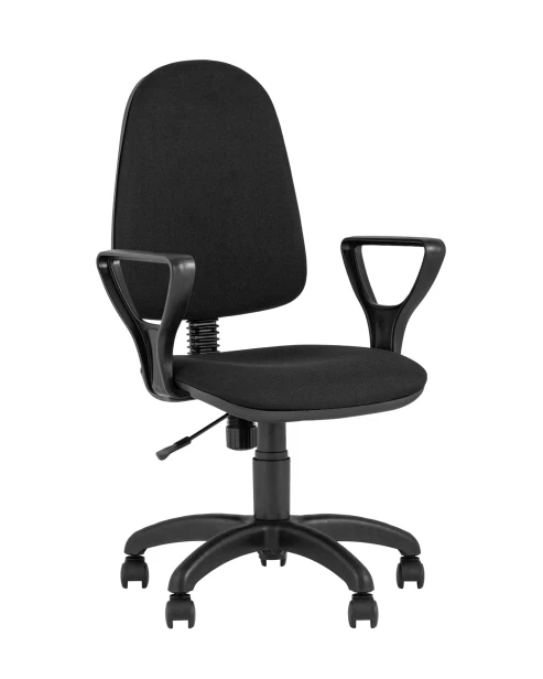 Кресло компьютерное Престиж черное (изображение №1)