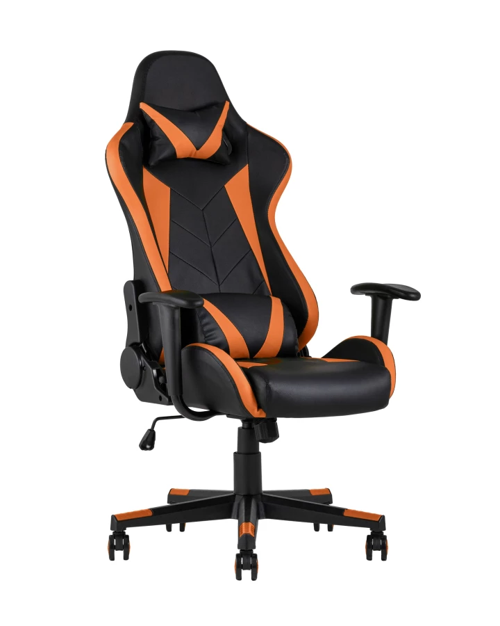 Кресло игровое TopChairs Gallardo оранжевое (изображение №1)
