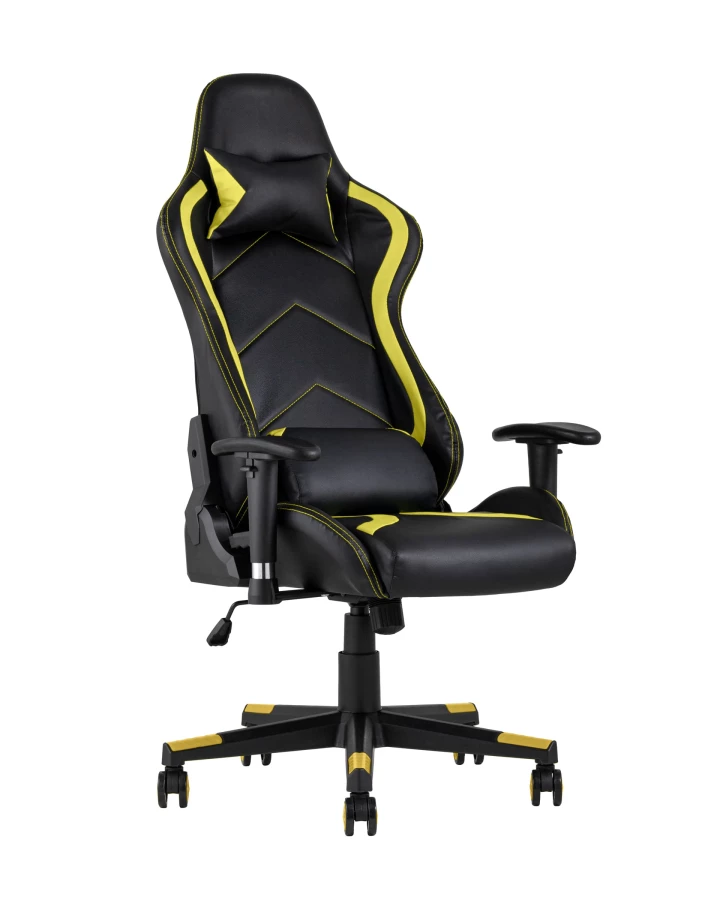 Кресло игровое TopChairs Cayenne желтое (изображение №1)