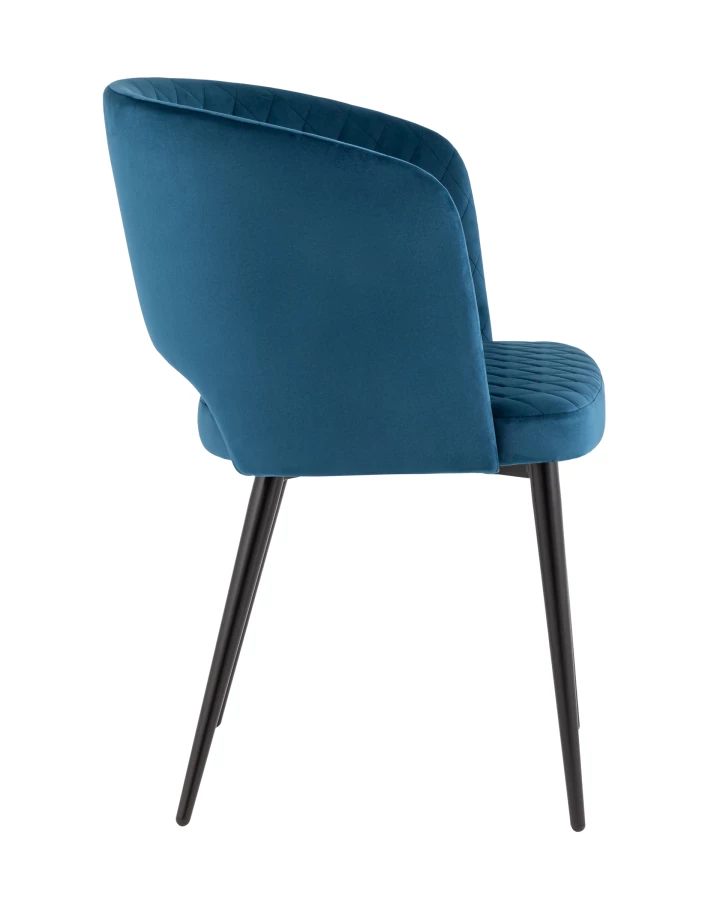 Стул-кресло Дарелл велюр синий (изображение №4)