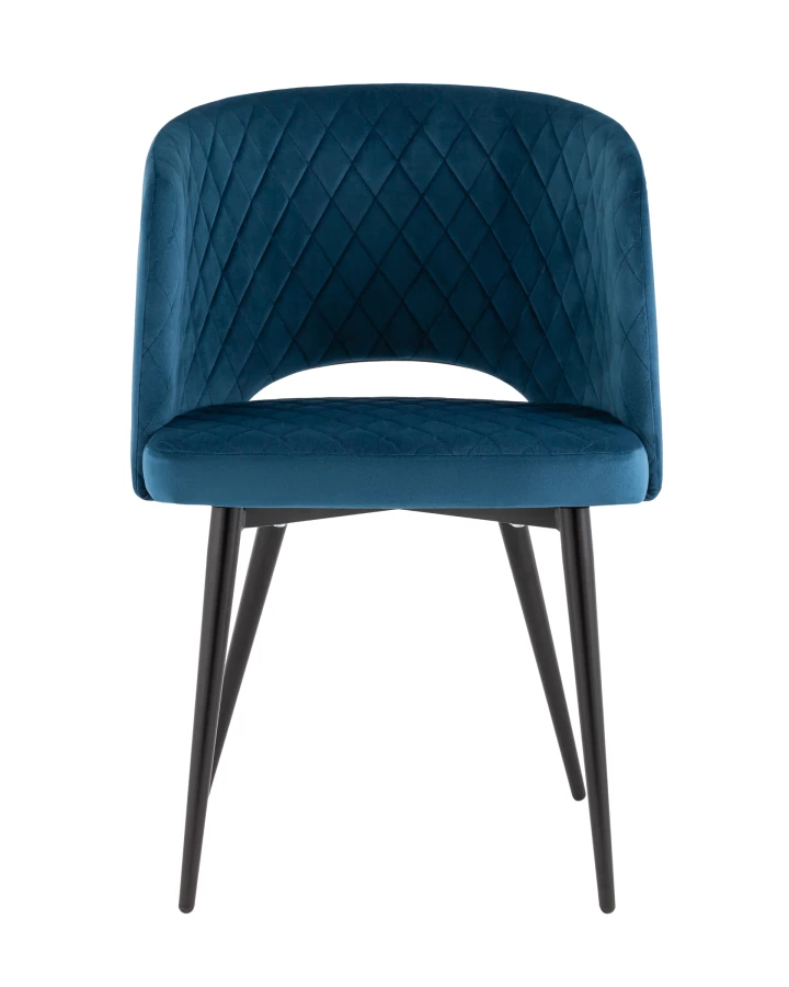Стул-кресло Дарелл велюр синий (изображение №3)