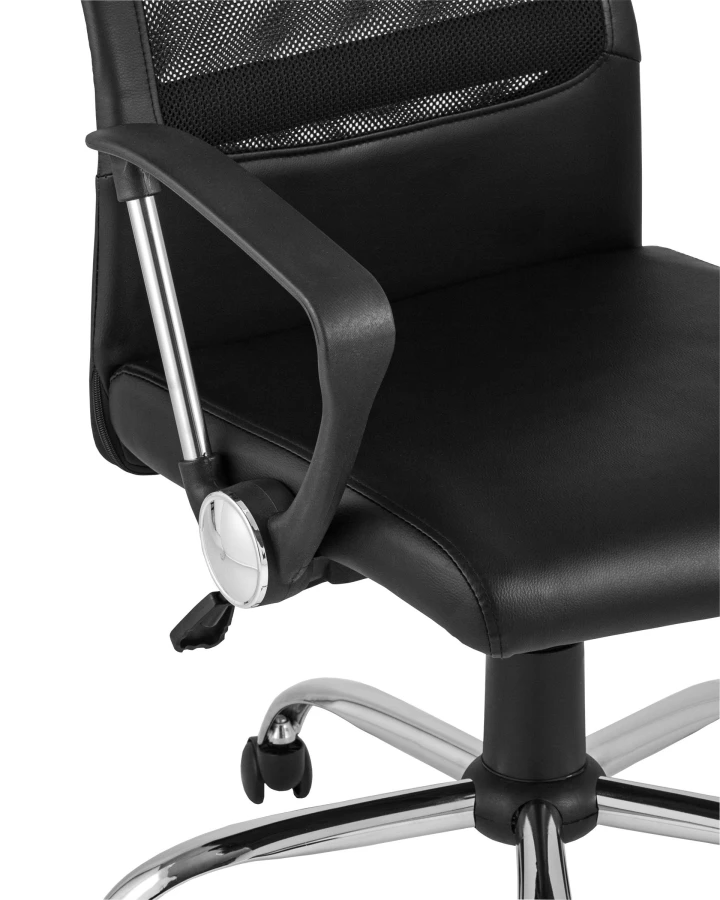 Кресло офисное TopChairs Bonus черное (изображение №5)