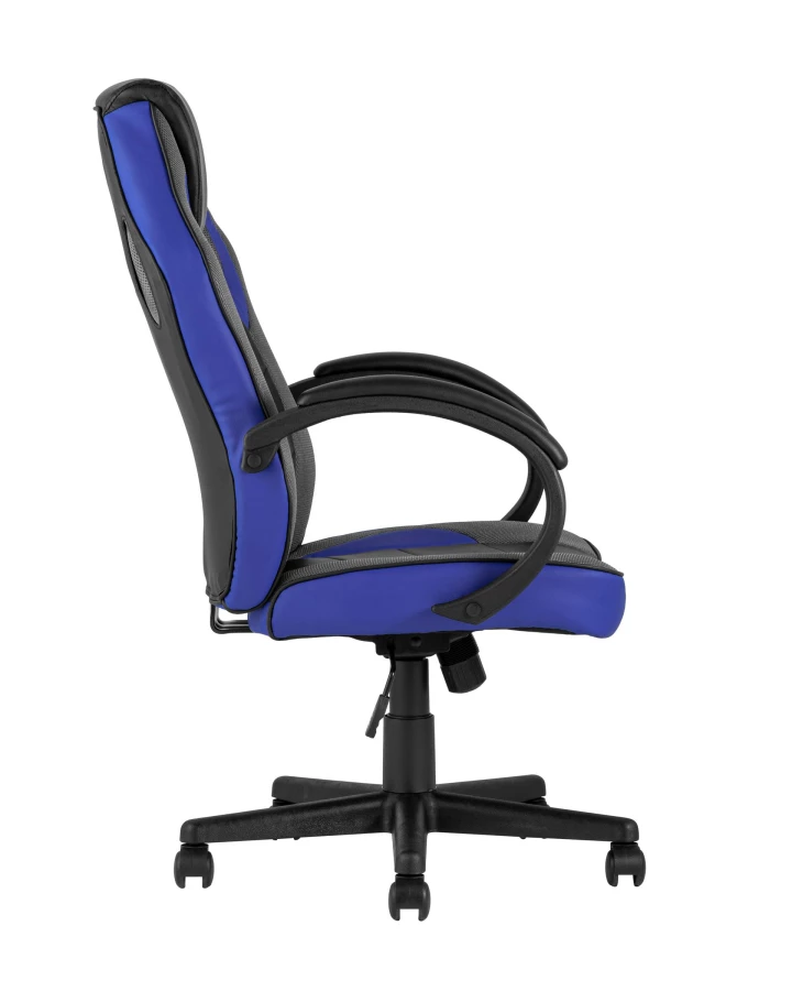 Кресло игровое TopChairs Sprinter синее (изображение №3)