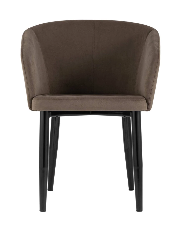 Кресло Ральф велюр коричневый (изображение №2)