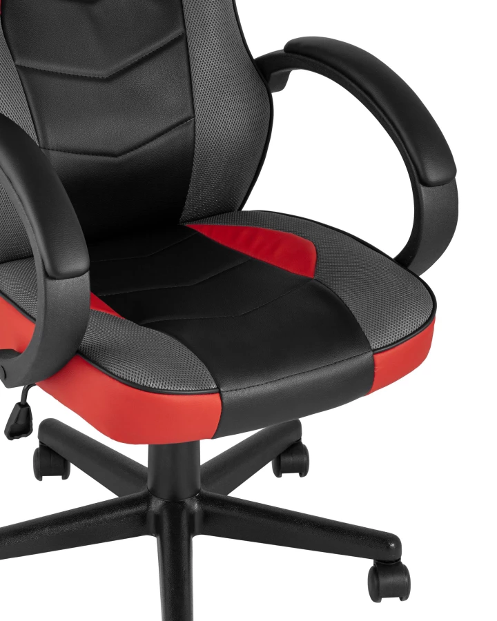 Кресло игровое TopChairs Sprinter красное (изображение №7)