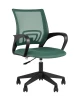Кресло офисное TopChairs ST-Basic сетка/ткань зеленый (изображение №1)