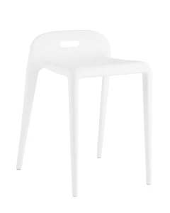 Табурет Sletten пластик белый
