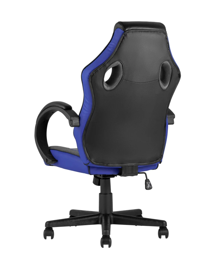 Кресло игровое TopChairs Sprinter синее (изображение №5)