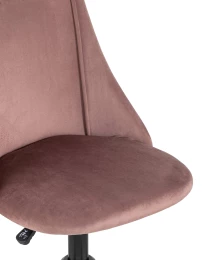 Кресло компьютерное Сиана велюр розовый