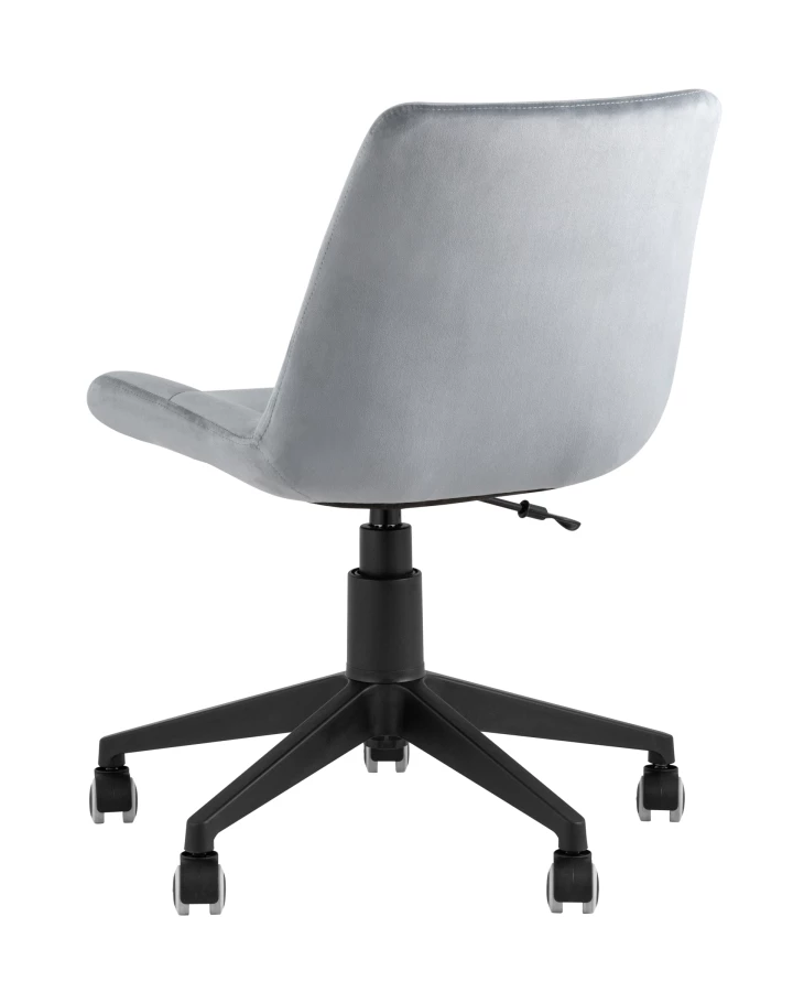 Кресло компьютерное Остин велюр серый (изображение №6)
