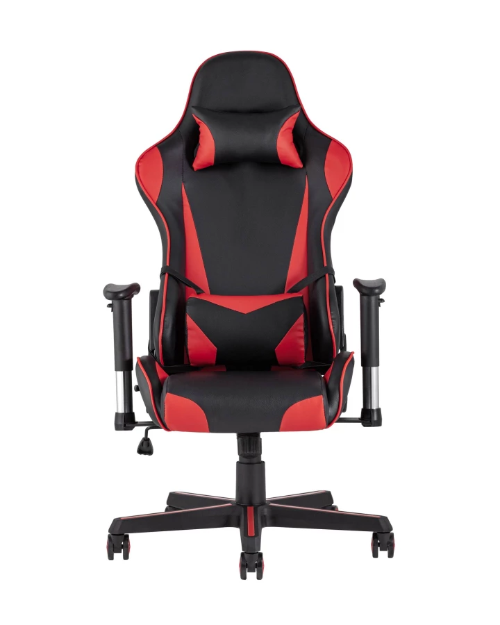 Кресло игровое TopChairs Racer черно-красное (изображение №7)