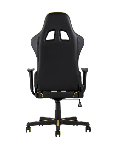 Кресло игровое TopChairs Camaro желтое (изображение №5)