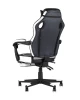 Кресло игровое TopChairs Virage черно-белое (изображение №5)