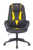 Кресло игровое Zombie 8 черный/желтый искусственная кожа крестовина пластик (изображение №2)