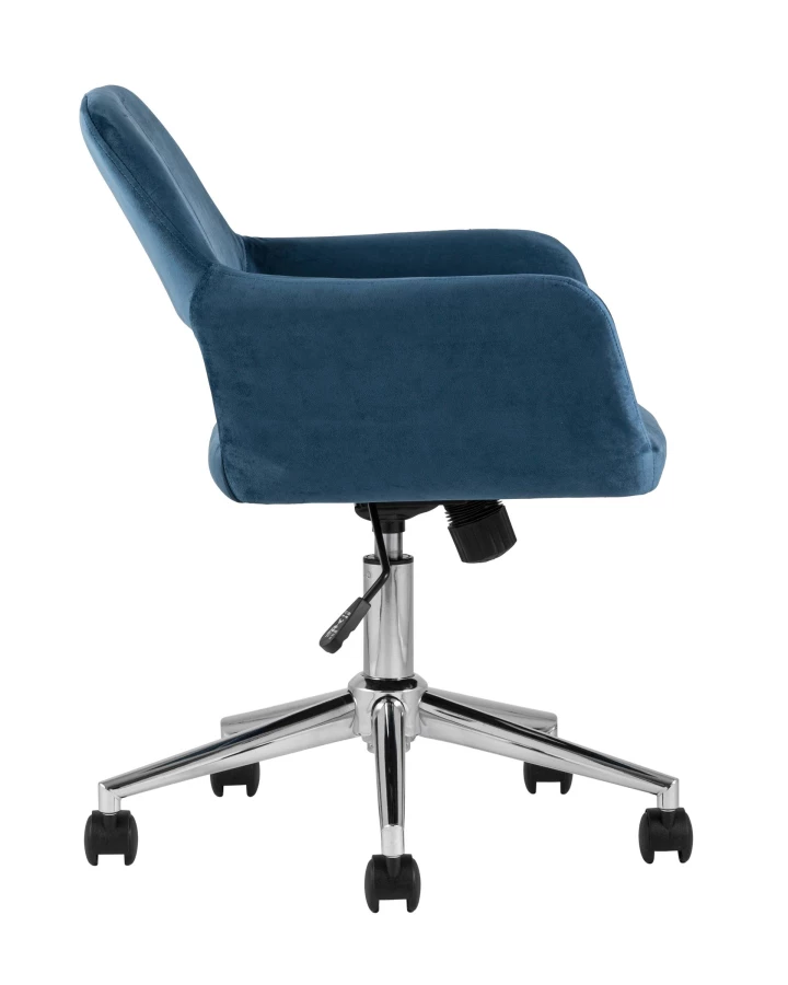 Кресло офисное Ross велюр синий (изображение №4)