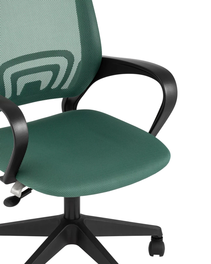 Кресло офисное TopChairs ST-Basic сетка/ткань зеленый (изображение №2)