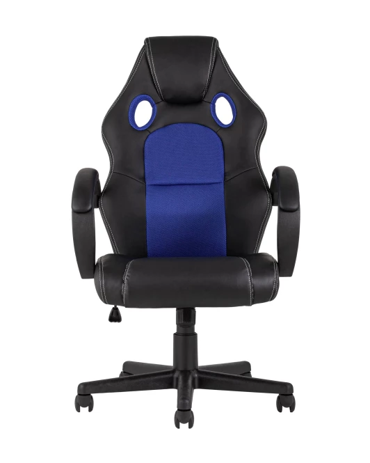 Кресло игровое TopChairs Renegade синее (изображение №3)