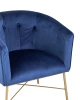 Кресло Шале велюр синий (изображение №7)