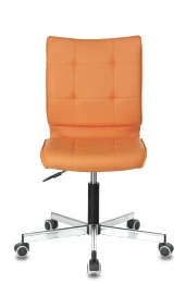 Кресло Бюрократ CH-330M/OR-20 без подлокотников оранжевый сиденье оранжевый искусственная кожа крестовина металл