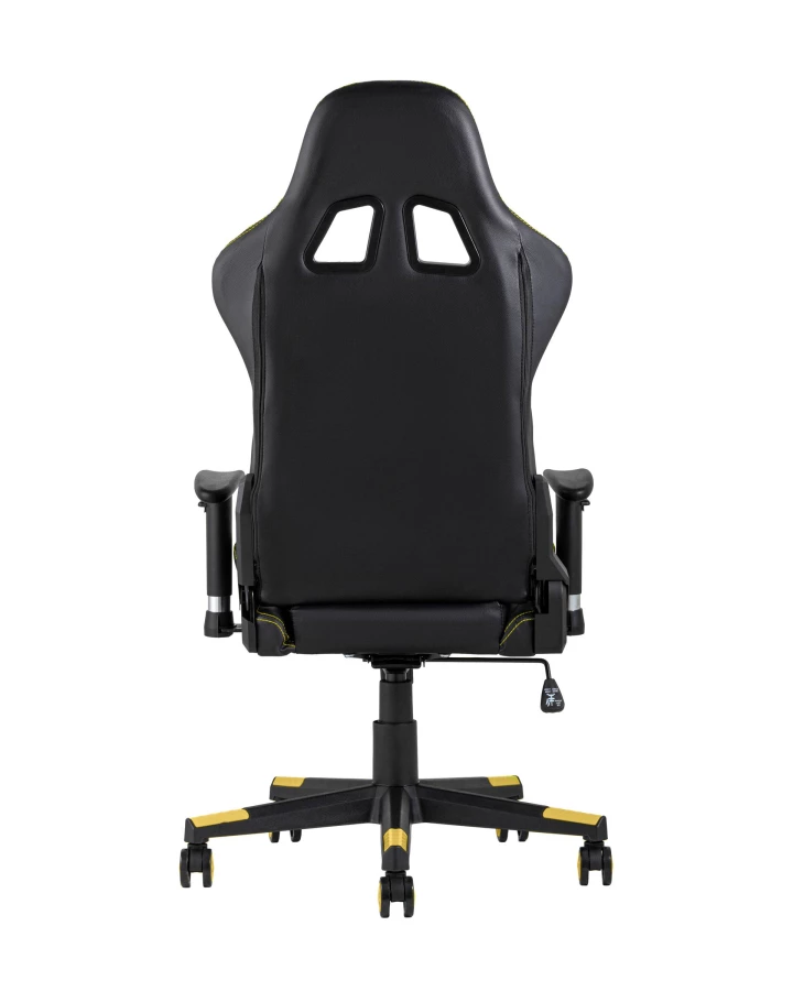 Кресло игровое TopChairs Cayenne желтое (изображение №5)