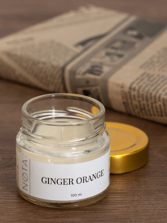 Свеча ароматическая Nota Ginger orange (изображение №4)