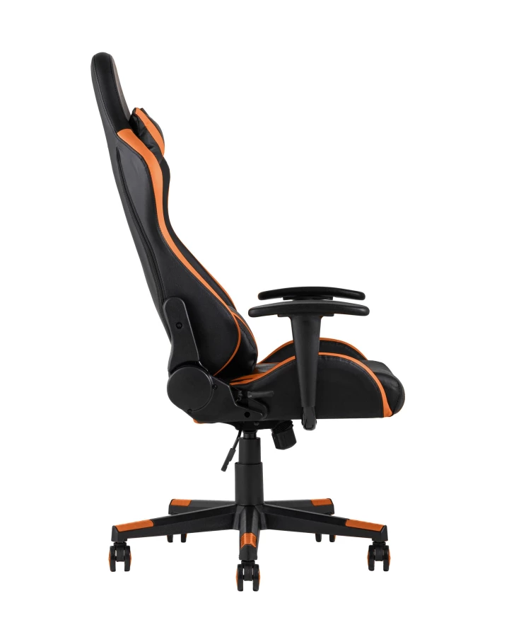 Кресло игровое TopChairs Gallardo оранжевое (изображение №4)