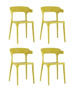 Стул Neo пластик горчичный 4 шт.