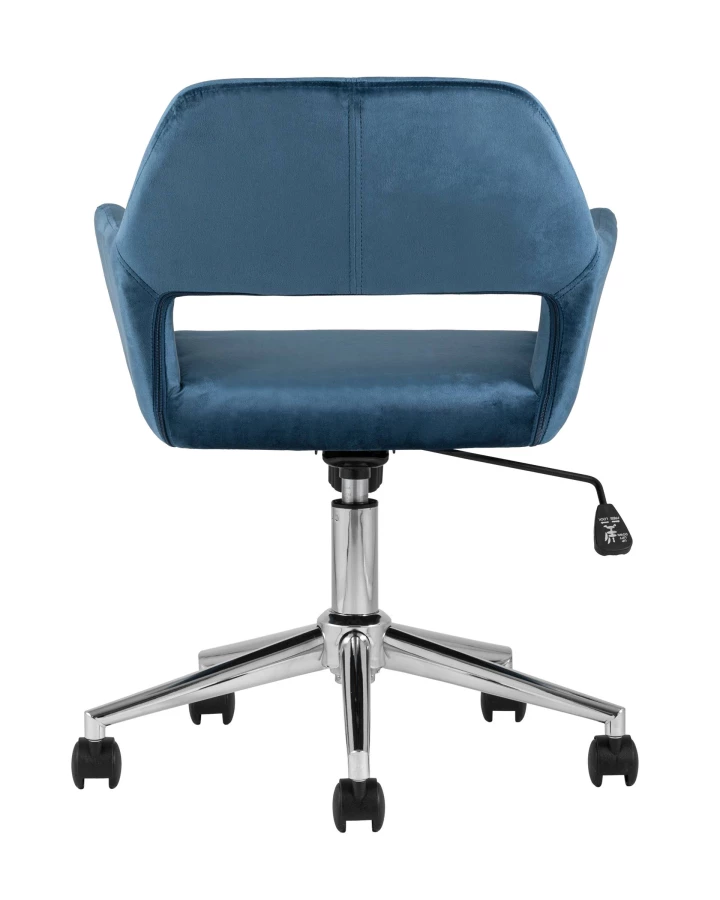 Кресло офисное Ross велюр синий (изображение №5)