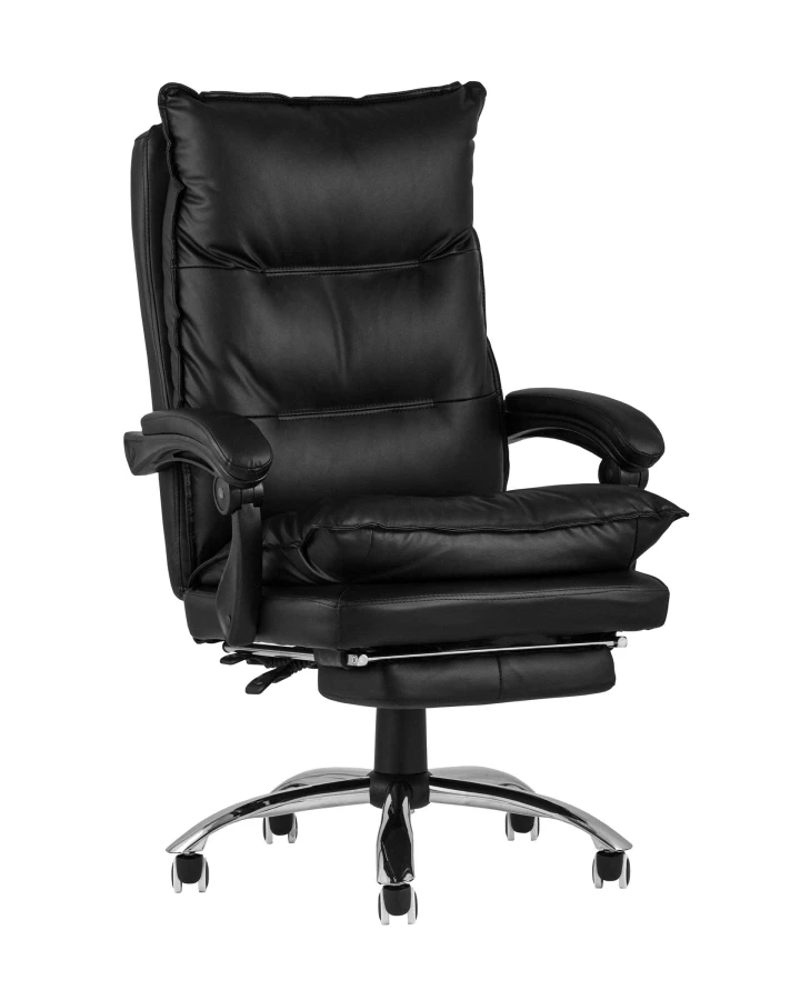 Кресло руководителя TopChairs Alpha черное (изображение №1)