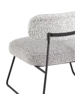 Второе фото. Кресло лаунж Kate серый