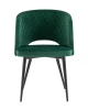 Стул-кресло Дарелл велюр зелёный (изображение №3)